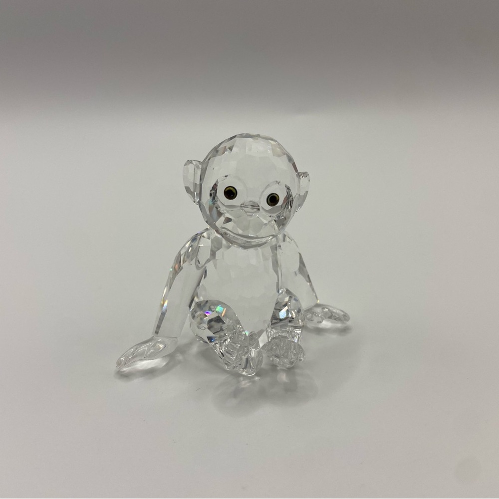SOLD Swarovski Crystal Chimpanzee